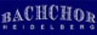 Logo des Bachchors Heidelberg