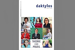 Das Bild zeigt das Cover des Daktyloses mit dem Thema: "Theorie und Praxis". Copyright Pädagogische Hochschule Heidelberg