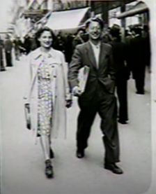Foto von Miriam und ihrem “Boyfriend” aufgenommen in Marseille 1941 (Foto: United States Ho-locaust Memorial Museum, Washington)