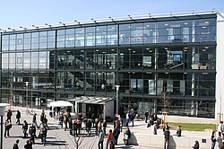 Das Foto zeigt den DHBW Mannheim Campus.