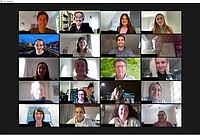 The screenshot shows the participants of the Digital Autumn School.