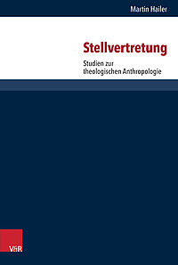 Cover eines Buches mit dem Titel "Stellvertretung".