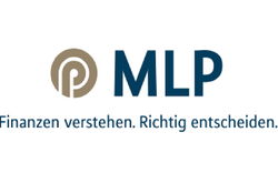 Das Foto zeigt das Logo von MLP.