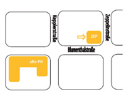 Wegbeschreibung zur ZEP