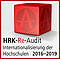 Logo der Hochschulrektorenkonferenz mit dem Link zur Website der Hochschulrektorenkonferenz (HRK) Expertise Internationalisierung