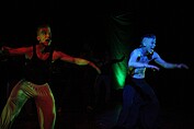 Szene aus dem Stück "Sommernachtstraum"