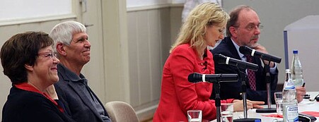 Ministerin Gabriele Warminski-Leitheußer an der PH Heidelberg