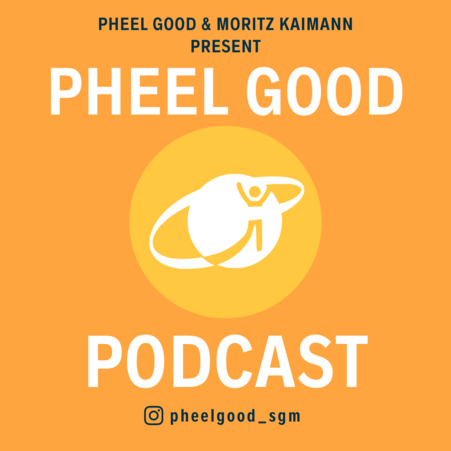 Logo des "PHeel Good Podcasts" vom Studentischen Gesundheitsmanagements