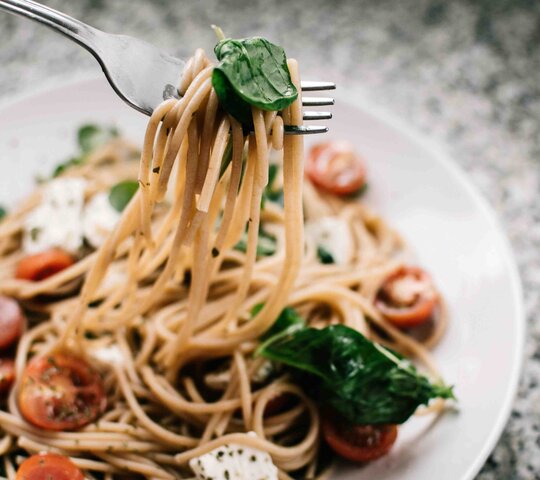 Ein Bild von Spaghetti - auch dieses Lieblingsgericht könnte im Rahmen der Veggie-Aktion von PHeelGood veganisiert werden.