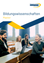 Flyer M.A. Bildungswissenschaften