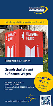 Das Bild zeigt das Covers des Flyers