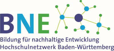 Die Grafik zeigt das Logo des Deutsch­spra­chi­ges Netz­werk Leh­re­rIn­nen­bil­dung für eine nach­hal­ti­ge Ent­wick­lung (LeNa)