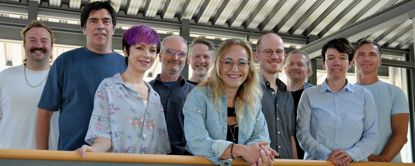 Gruppenfoto der Mitarbeiter:innen des Fachs Informatiks