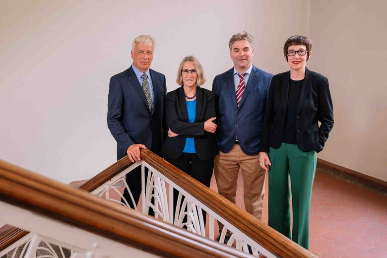 Gruppenbild Karl-Heinz Dammer, Stephanie Wiese-Heß, Alexander Siegmund, Karin Vach.