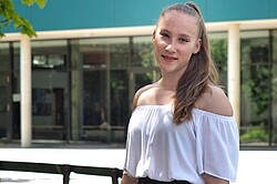 Portrait der 14-jährigen Mandy Hoffmann aus Peine.