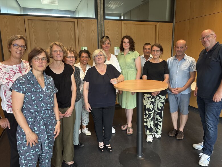 Vertreter:innen des jährlichen Gipfeltreffen der Weiterbildung der sechs PHn am 22.6.2026 an der Pädagogischen Hochschule Ludwigsburg 