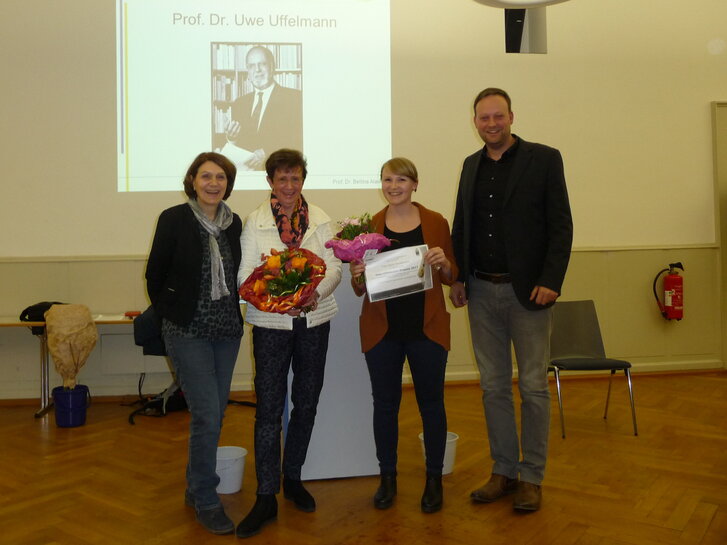 Foto der Verleihung vom Uwe-Uffelmann-Preis