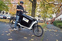 PH-Lasten-E-Bike im PH Innenhof