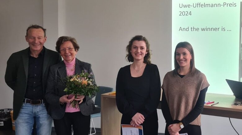 Bild der Verleihung des Uwe-Uffelmann-Preises 2023