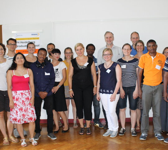 Gruppenbild der Kick off Graduate School