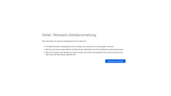 Auf dem Bild steht"Fehler: Netzwerk-Zeitüberschreitung. Beim Verbinden mit www.ph-heidelberg.de trat ein Fehler auf."