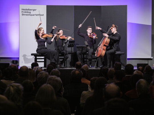 Javus Quartetts spielt am Samstag im Rahmen der Langen Nacht des Streichquartetts. 