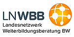 Die Schriftgrafik zeigt das Logo des Landesnetzwerk Weiterbildungsberatung BWs