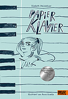 Buchcover Papierklavier von Elisabeth Steinkeller