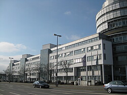 Gebäude der PH in der Speyerer Straße 1.