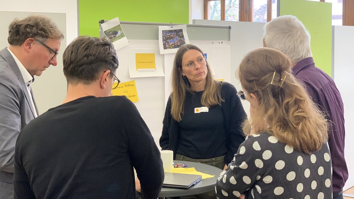 Workshopteilnehmer:innen im Rahmen des Q-Tages 2024