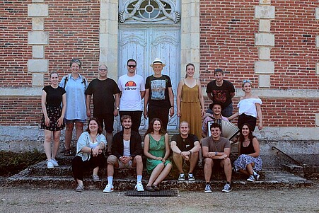 Gruppenfoto Frankreich-Exkursion 2023