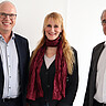 Foto Nicole Flindt mit Dieter Feser und Roland Flaig