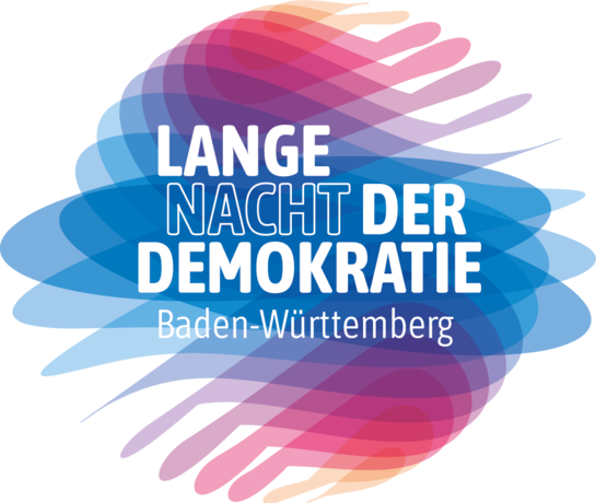 Logo Lange Nacht der Demokratie Baden-Württemberg
