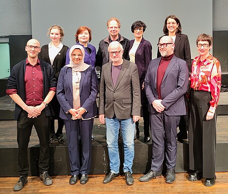 Gruppenfoto mit Referent:innen der Fachtagung am 06.03.2024 an der PH Heidelberg