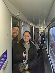 Foto vom Schlafwagen