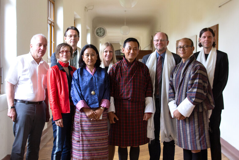 Bild Delegation Bhutan