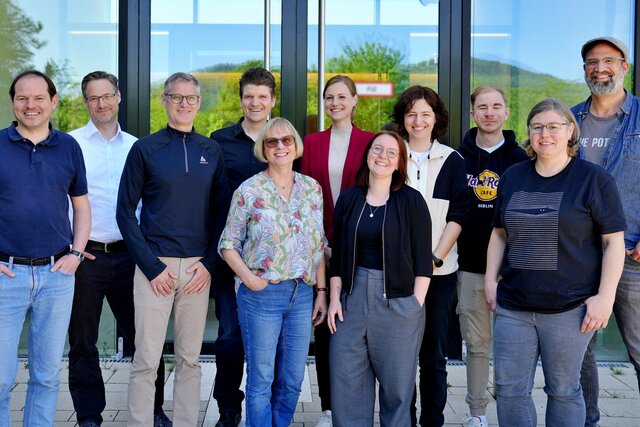 Gruppenbild der örtlichen Tagungsleitung der GDCP 2026 in Heidelberg