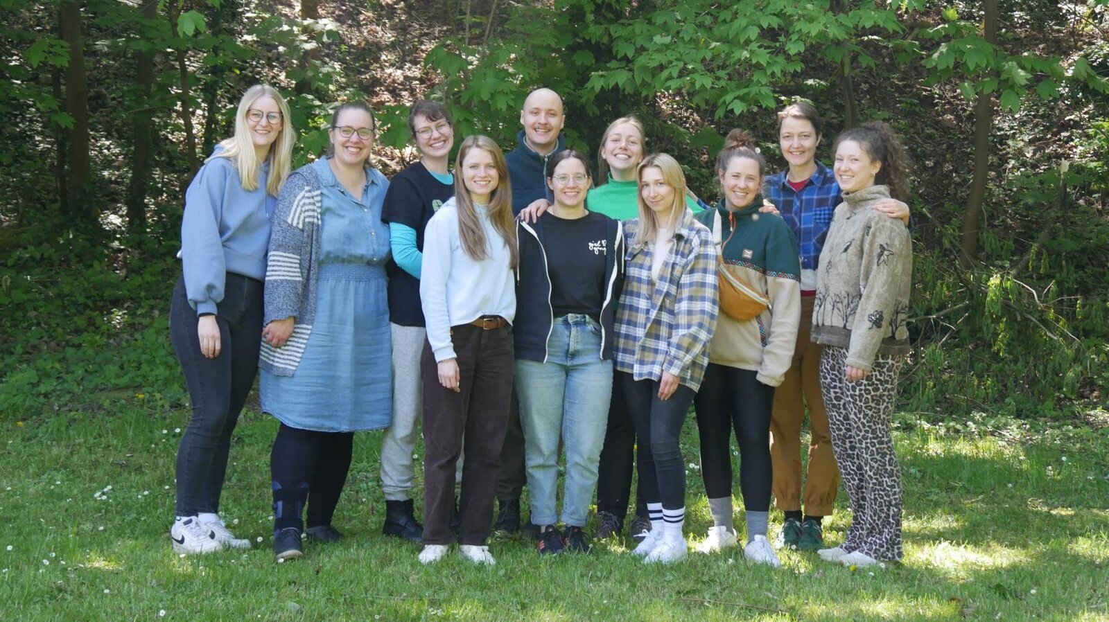 Zu sehen ist die StuPa-Legislatur aus dem Jahr 2023/24: 11 Studierende aus der PH Heidelberg. 