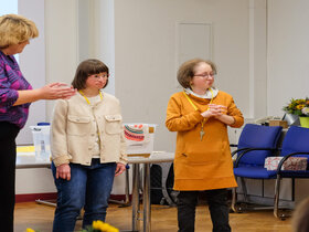 Zu sehen sind die Bildungsfachkräfte.