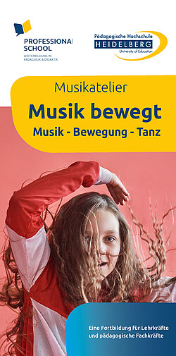 erste Seite des Flyers für das 9. Musik-Atelier