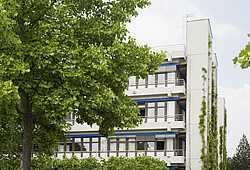  Teil des Neubaus der Hochschule.