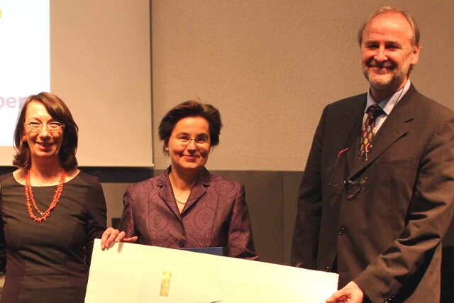 Henrike Schön, Prof. Dr. Karin Vogt und Prof. Dr. Bernward Lange