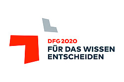 Das Bild zeigt das Logo der DFG 2020.