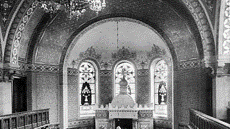 Foto der Synagoge Pforzheim von innen