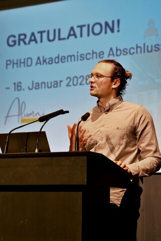 PHHD | Akademische Abschlussfeier Jan 26 – offizieller Teil