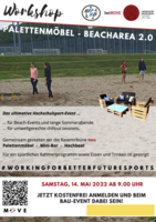 Flyer vom Workshop Beachanlage