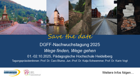 Banner zur DGFF-Nachwuchstagung 2025