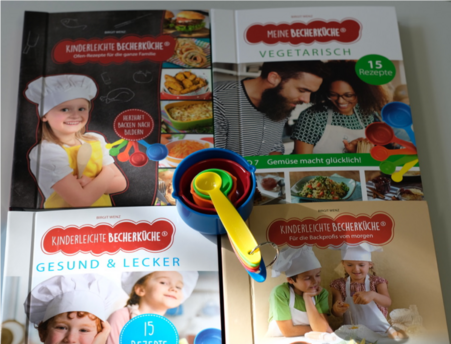 Rezeptbücher und Becherküche