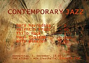 Konzertplakat Contemporary Jazz