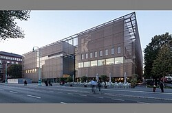 Das Foto zeigt das Gebäude der Kunsthalle in Mannheim.